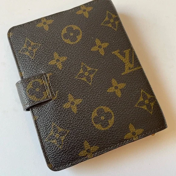 Louis Vuitton Brown and Gold Monogram Card Holder - Picture 3 of 6